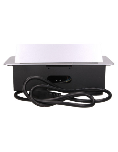 Gniazdo meblowe wpuszczane w blat z płaskim...