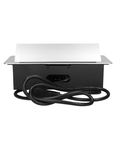 Gniazdo meblowe wpuszczane w blat z płaskim...