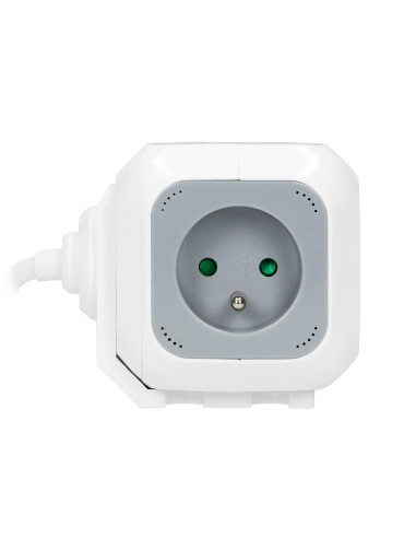 Przedłużacz 4 krotny 2P+Z, ładowarka 2xUSB,...