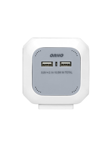 Przedłużacz 4 krotny 2P+Z (Schuko), ładowarka...