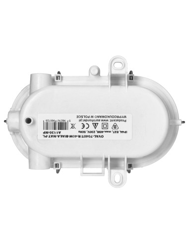  OVAL 7040T/R, oprawa oświetleniowa, 40W, E27,...