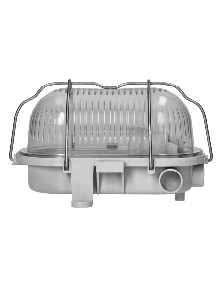  OVAL 7040T/R, oprawa oświetleniowa, 40W, E27, IP44, IK10, klosz poliwęglan przeźroczysty, podstawa polipropylen,...