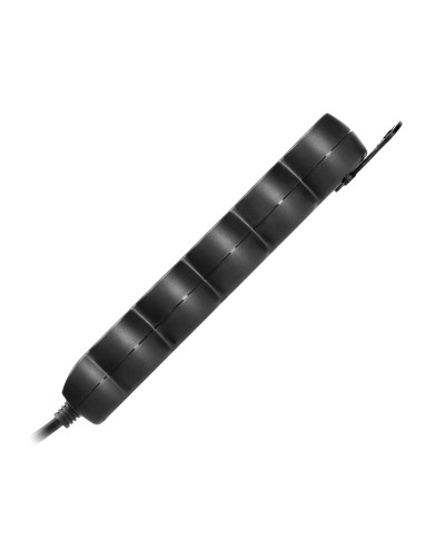 Przedłużacz 5-krotny 2P+Z, 3m H05VV-F 3x1,0mm²,...