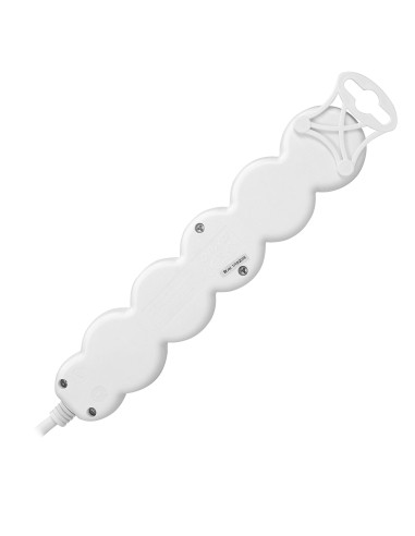 Przedłużacz 5-krotny 2P+Z, 5m H05VV-F 3x1,0mm²,...