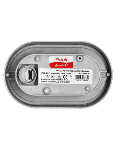  OVAL 7040 STYL, oprawa oświetleniowa, 40W,...
