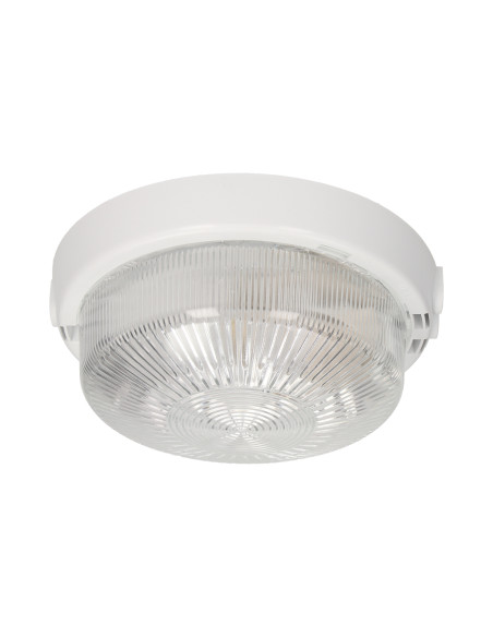 8080T-RIVA, oprawa oświetleniowa, 100W, E27, IP44, klosz szklany przeźroczysty, dławice