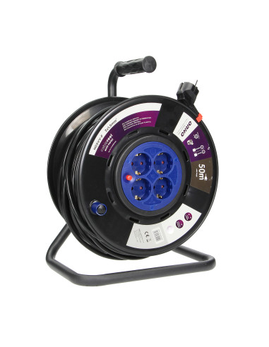  Przedłużacz bębnowy, 4 gniazda 2P+Z (schuko),...