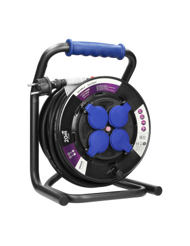  Przedłużacz bębnowy profesjonalny IP44, 4...