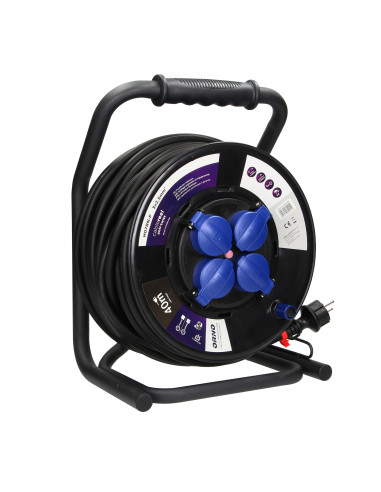  Przedłużacz bębnowy profesjonalny IP44, 4...