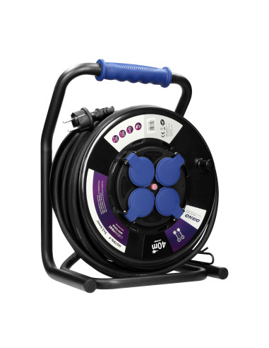  Przedłużacz bębnowy profesjonalny IP44, 4...