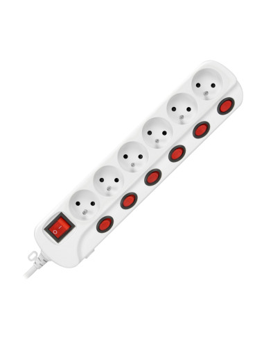  Listwa zasilająca "Multiswitch", 6 gniazd...