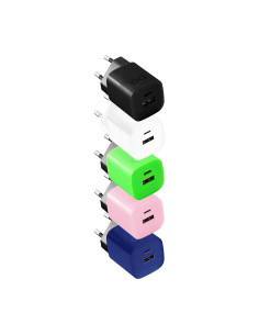 Ładowarka sieciowa eXc CUBE, 2xUSB (typ A+C), 33W,...