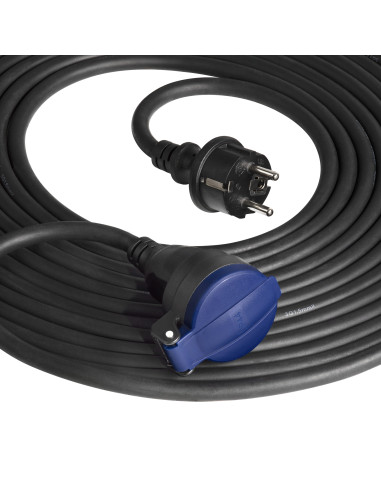 Przedłużacz warsztatowy bryzgoszczelny IP44,...