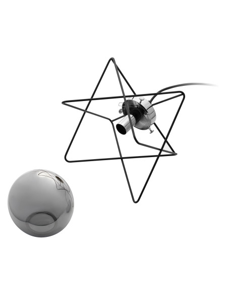 CORRADO 1P, lampa wisząca, E14  max. 40W, chrom