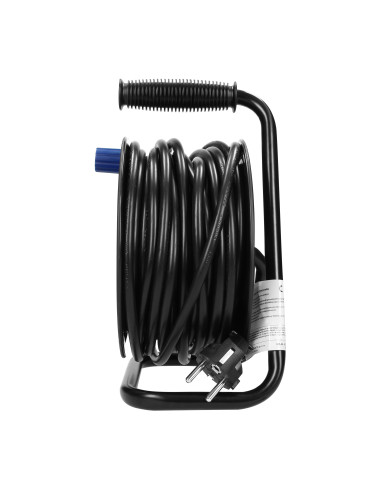 Przedłużacz bębnowy MINI, 4 gniazda 2P+Z...