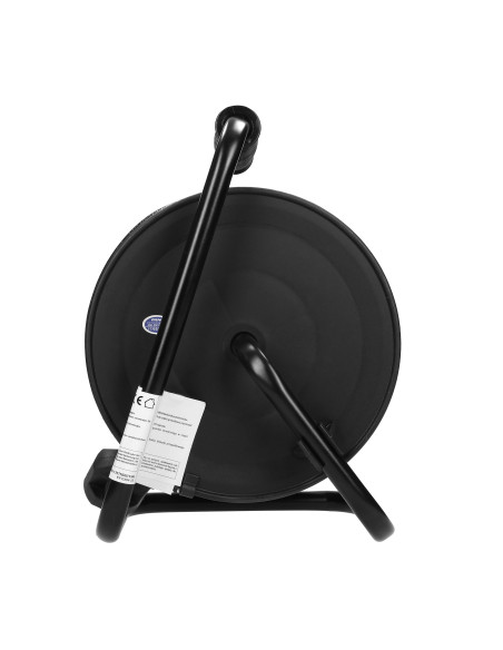 Przedłużacz bębnowy MINI, 4 gniazda 2P+Z (schuko), metalowy stojak, polwinit H05VV-F 3x1.5mm² - 15m