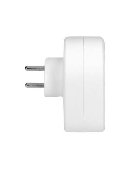 Rozgałęźnik 3x2P+Z, biały