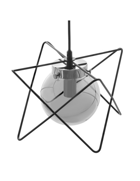 CORRADO 3P, lampa wisząca, E14  max. 3x 40W, chrom