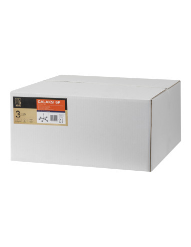 GALAKSI 6P, lampa wisząca, E14  max. 6x 40W, chrom