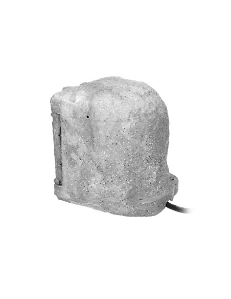  Gniazdo ogrodowe KAMIEŃ, 4x2P+Z (schuko), kabel gumowy H07RN-F 3x1,5mm², 3m, 2 tryby pracy: automatyczny...