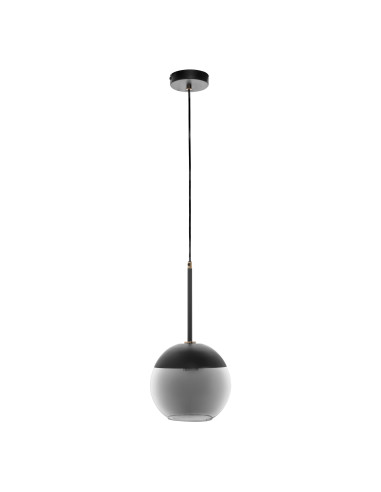 LARA 1P, lampa wisząca, E27  max. 60W, czarna