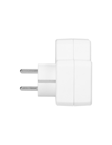 Rozgałęźnik 1x2P+Z (Schuko), 2x2P/II z...