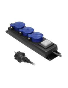  Przedłużacz warsztatowy bryzgoszczelny z wyłącznikiem...