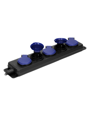 Przedłużacz warsztatowy bryzgoszczelny IP44, 5...