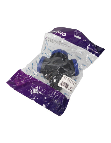 Rozgałęźnik bryzgoszczelny i odporny na uderzenia, IP44, 3x2P+Z Schuko, 16A, 230V AC