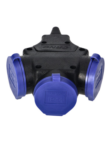 Rozgałęźnik bryzgoszczelny i odporny na...