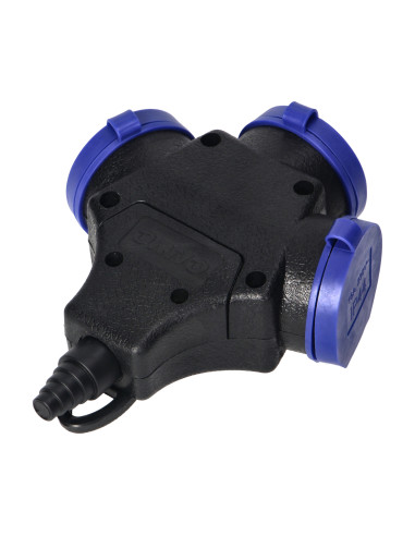 Rozgałęźnik bryzgoszczelny i odporny na...