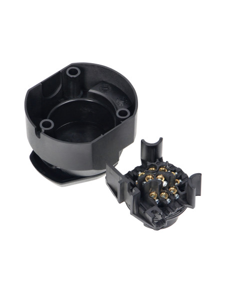 Gniazdo przyczepy tworzywo 13-pin, 12/24V