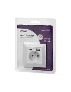 Gniazdo pojedyncze 2P+Z, USB-A + USB-C ,Wyjście 5VDC Max... 2