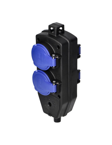 Rozgałęźnik czterokrotny bryzgoszczelny i...