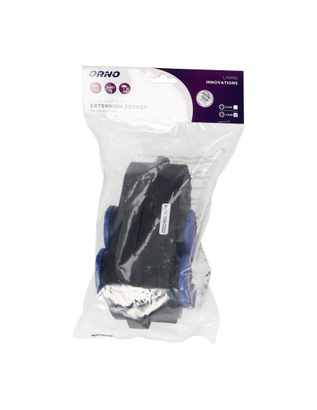 Rozgałęźnik czterokrotny bryzgoszczelny i odporny na uderzenia 4x2P+Z Schuko, 16A, IP44