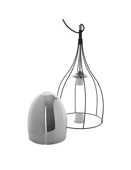 ADELE 1P, lampa wisząca, E27 max. 60W, czarna