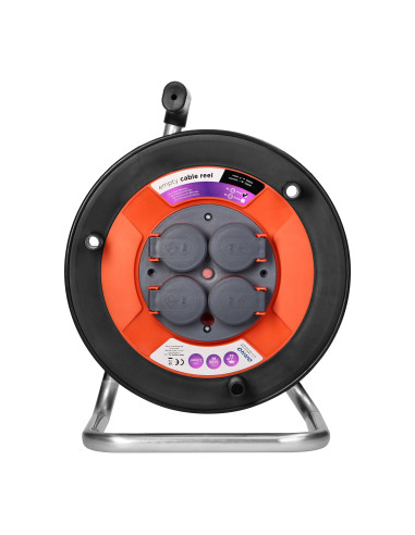 Bryzgoszczelny zwijak bębnowy IP44 4x2P+Z 16A 230V