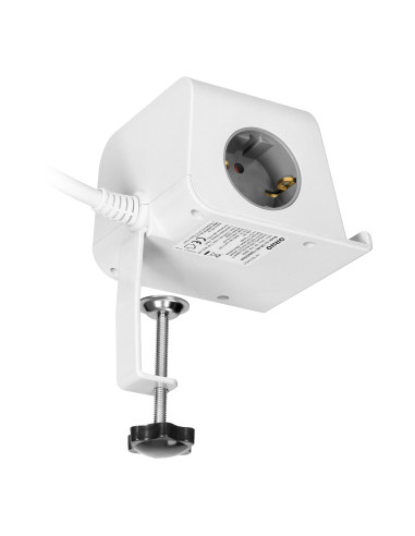  Listwa zasilająca nabiurkowa, ładowarką USB,...