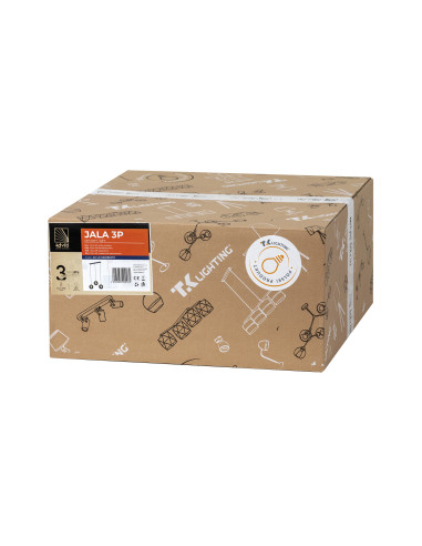 JALA 3P, lampa wisząca, E27  max.15W, czarna