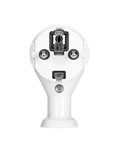 Wtyczka kątowa 2P+Z, Uni-Schuko, biały, 24 szt.