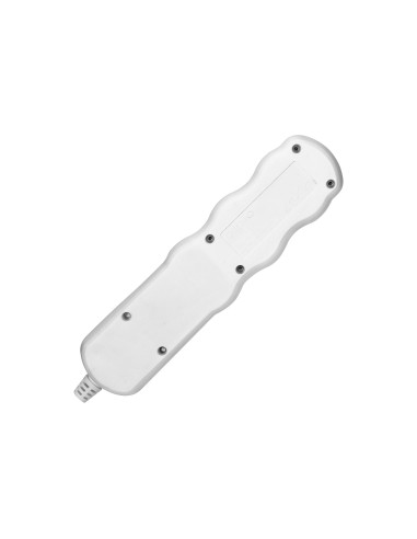 Rozgałęźnik z wyłącznikiem 3x2P+Z Schuko, biały