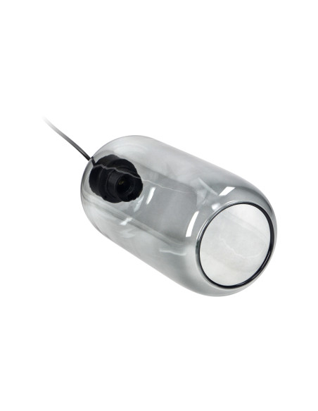 LAZIO 3P, lampa wisząca, E27  max.15W, czarna