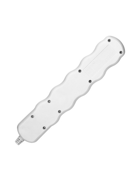 Rozgałęźnik 5x2P+Z Schuko, biały