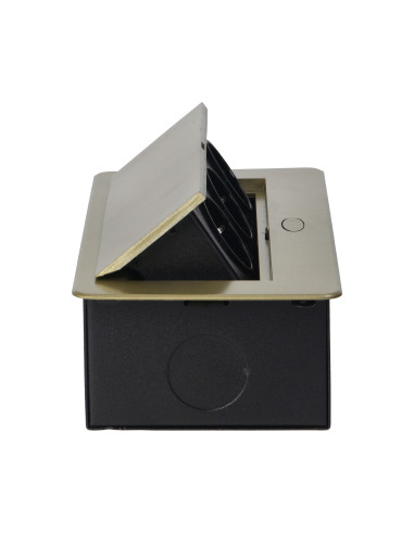 Gniazdo meblowe wpuszczane w blat z płaskim...