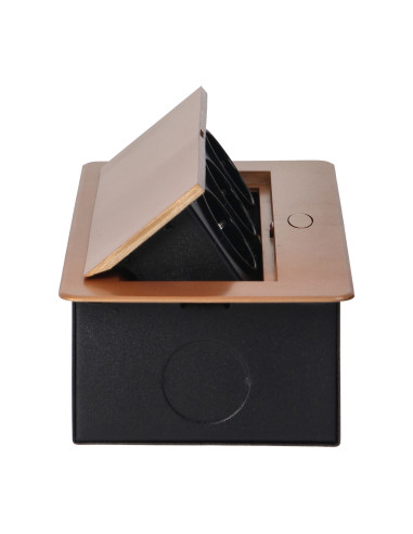 Gniazdo meblowe wpuszczane w blat z płaskim...