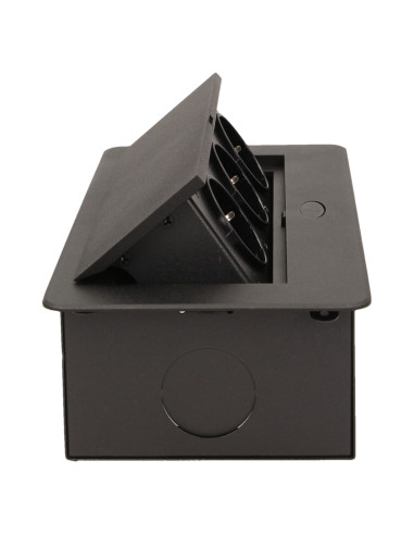 Gniazdo meblowe wpuszczane w blat z płaskim...