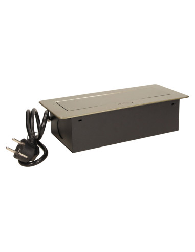 Gniazdo meblowe wpuszczane w blat z płaskim...