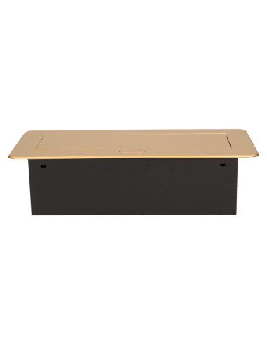 Gniazdo meblowe wpuszczane w blat z płaskim...