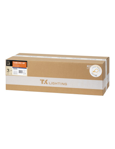 TABUNG 6P, lampa wisząca, G9  max.6W, czarna