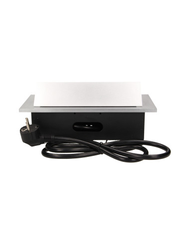 Gniazdo meblowe wpuszczane w blat z grubym...